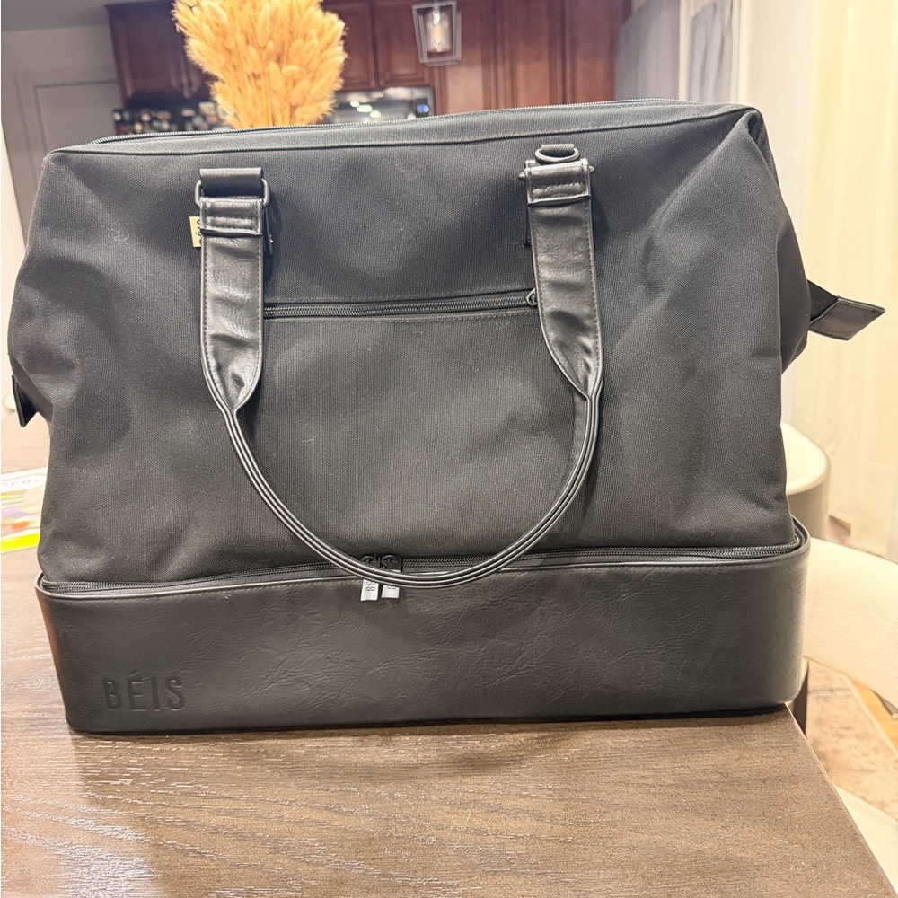 BEIS Black Travel Bag